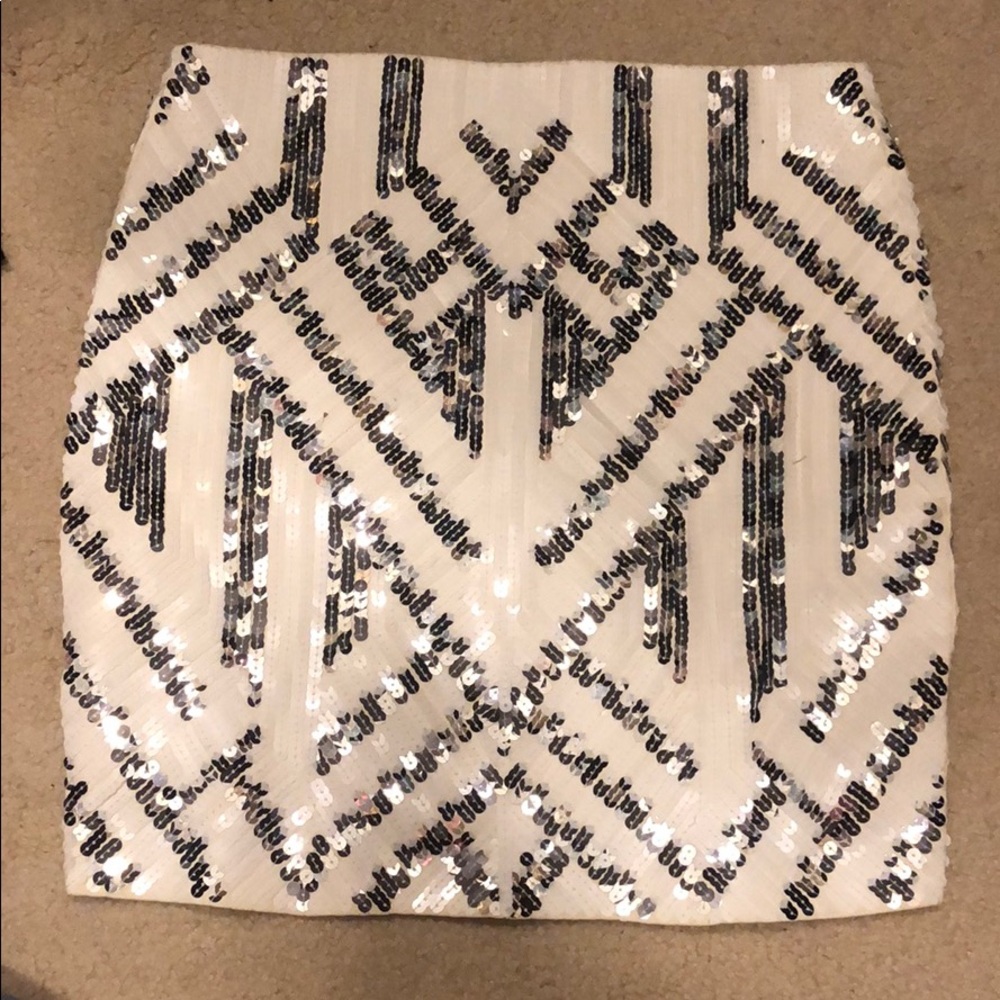 Express Sequin Skirt- Size small